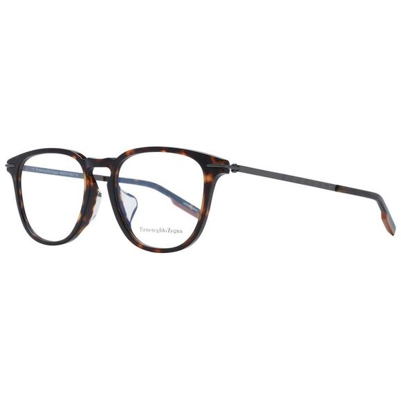 Ermenegildo Zegna Brown Plastic Glasses Men´s (Frames)